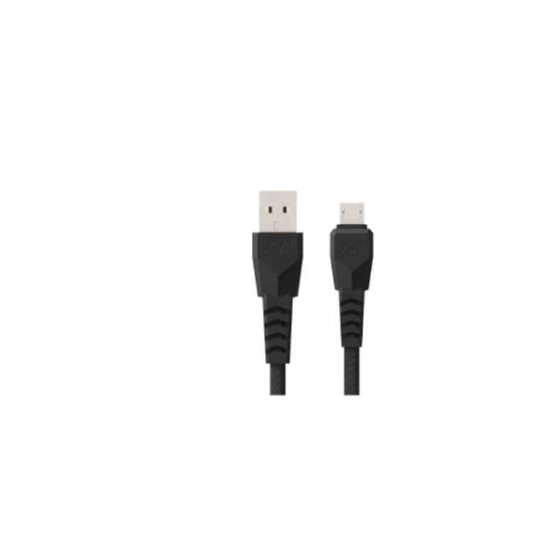 boAt Micro USB 50 1.5m Black Braided Cable