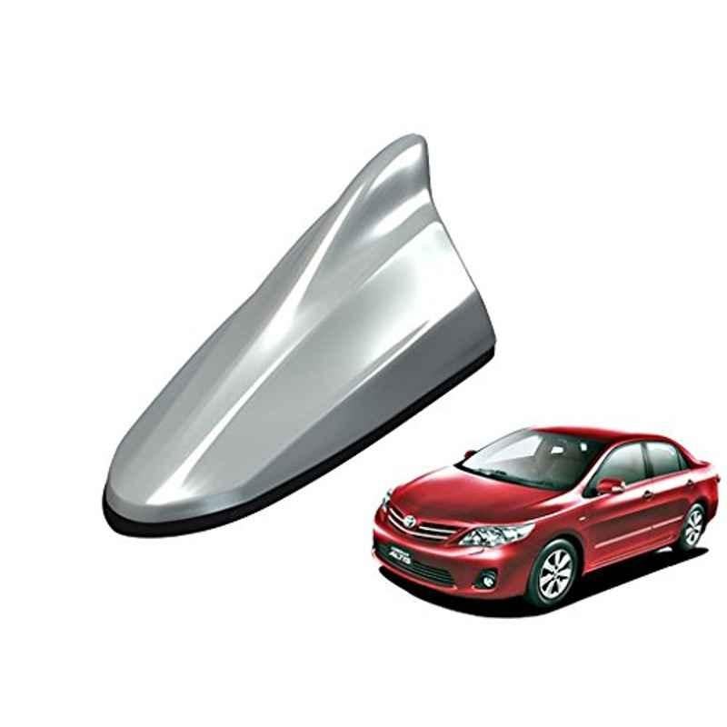 Kozdiko Silver Shark Fin Signal Receiver Car Antenna for Toyota Corolla Altis