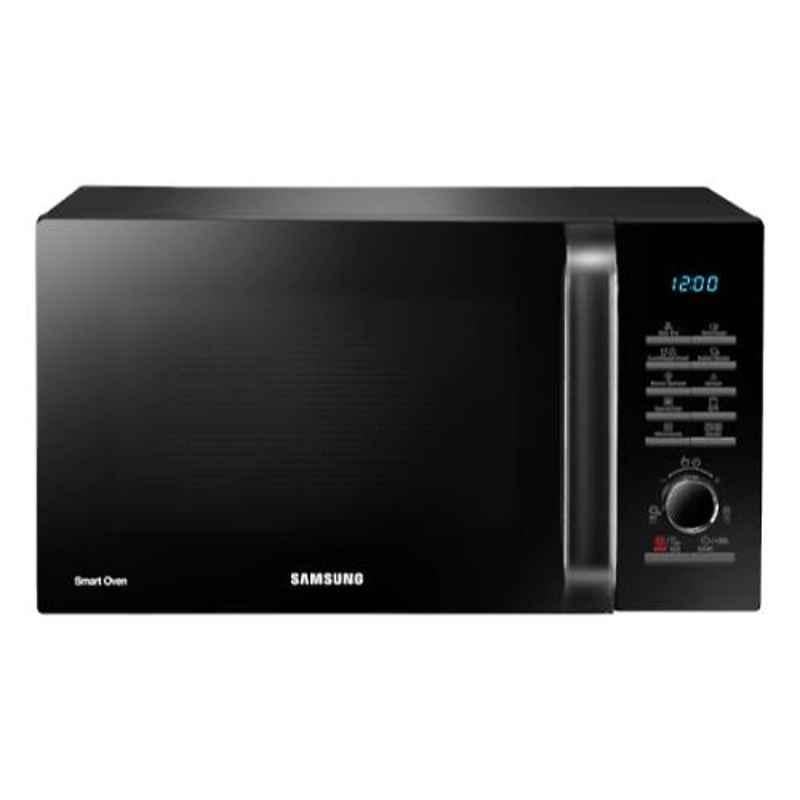 Samsung 28L 1400W Black Convection Microwave Oven, MC28H5145VK