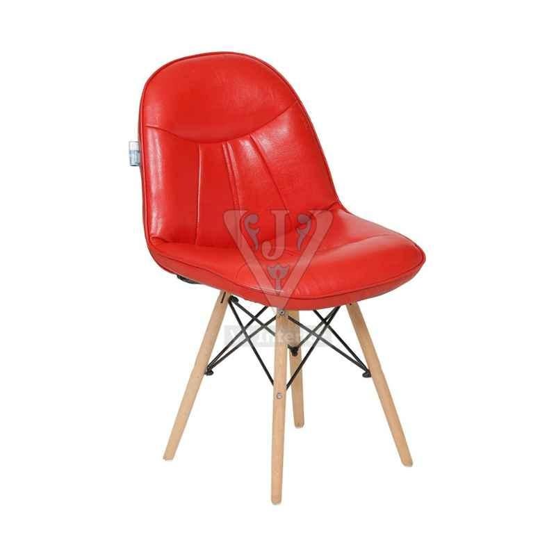 VJ Interior 18x18 inch Red Restaurant Chair, VJ-1241