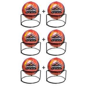 Eco Fire 150mm Fire Extinguisher Ball with Stand (Pack of 6)