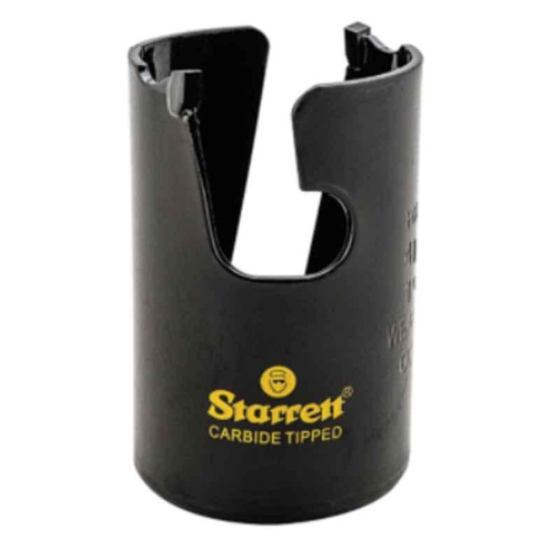 Starrett 41mm Black Tungsten Carbide Tipped Multi Purpose Hole Saw, MPH0158