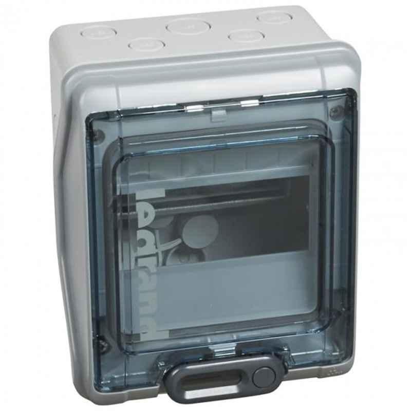Legrand PLEXO³ 6 Modules Single Row IP65 Weatherproof Cabinet, 6019 96