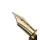 Cross Peerless 125 Black Ink Platinum & 23KT Gold Plated Fountain Pen with 2 Pcs Black Pen Cartridges & Converter Set, AT0706-2MD