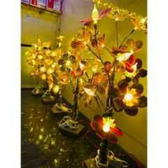 Silcon Gold 60W 3000K Multi Tree Gold Design Decorative Light