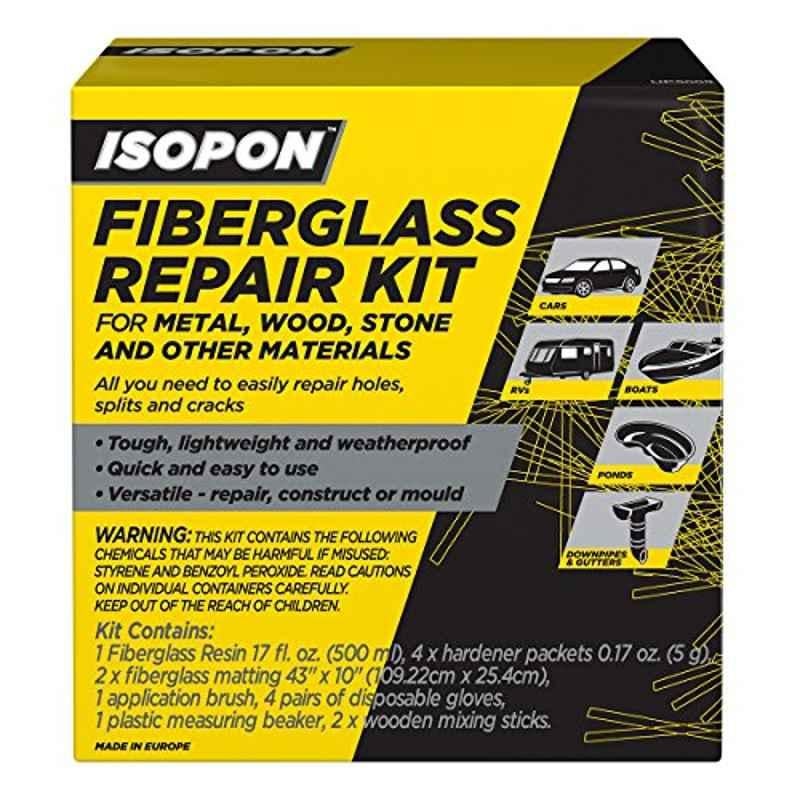 Isopon 500ml Fiberglass Repair Kit