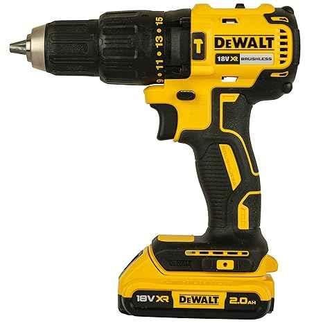 Buy Dewalt 2Ah 13mm Black Yellow Cordless Compact Brushless