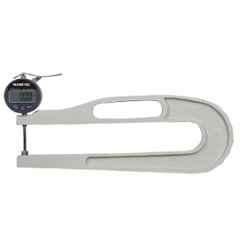 Markvel 0.01x25.4mm Alloy Steel Digital Thickness Gauge with 300mm Throat Depth, 524-0125-300