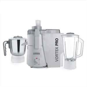 Padmini Essentia Vortex Pro 1.5 Litre 900W ABS Off White Copper Motor Juicer Mixer Grinder with 2 Jars