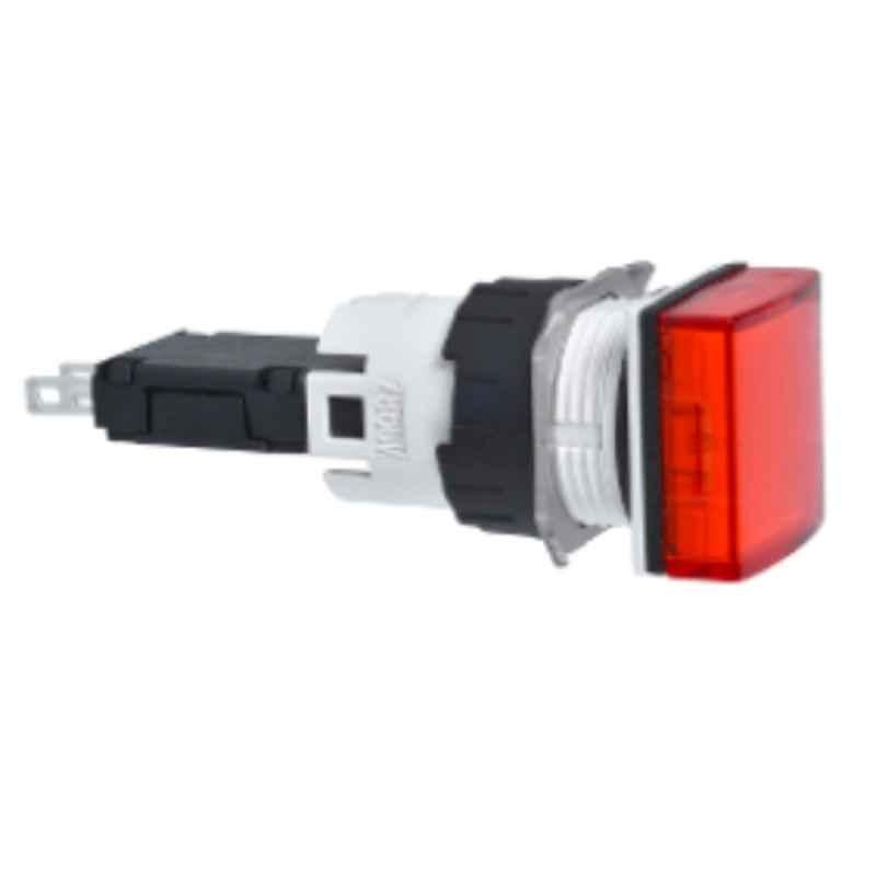 Schneider Harmony 12-24V Red Square Complete Pilot Light with Integral LED, XB6CV4BB
