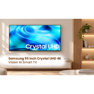 Samsung 55 inch Crystal UHD 4K Vision AI Smart TV, UA55UE85AHULXL