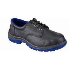 Acme Tusker Steel Toe Low Ankle Black Work Safety Shoes, Size: 6