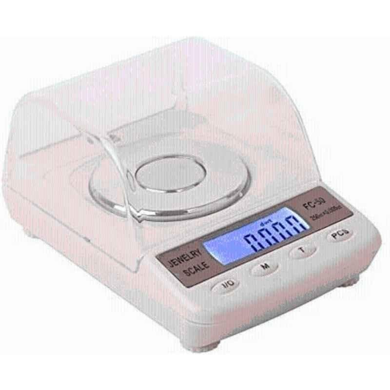 Kerro 50g/0.001g White Balance Weighing Scale for Diamond & Gold