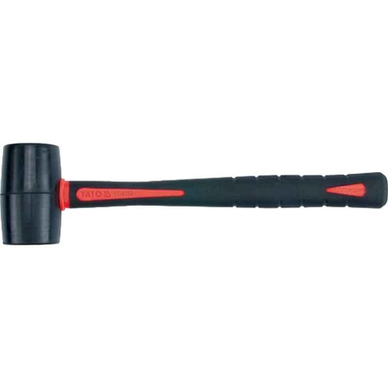 Yato 50mm 440g Rubber Mallet with Fiberglass & Tpr Handle, YT-4594