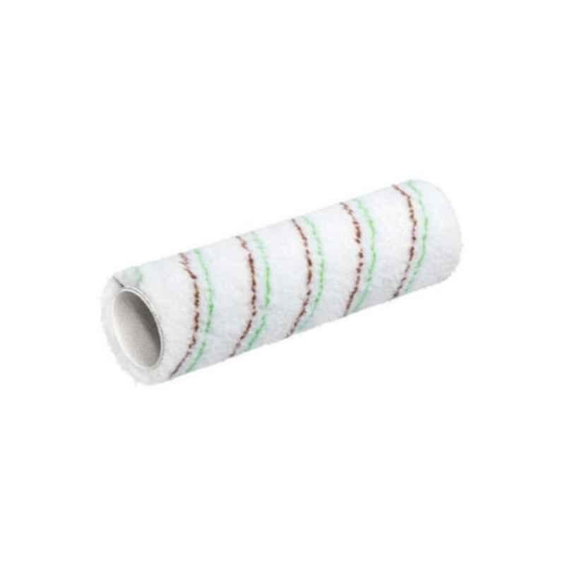 Beorol 9 inch White, Green & Brown Microfiber Paint Roller, VMFNR23CG45