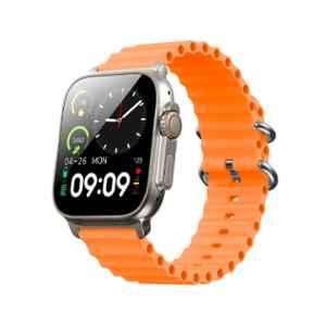 PunnkFunnk Wave Astra T800 49mm Touchscreen Orange Bluetooth Calling Smart Watch