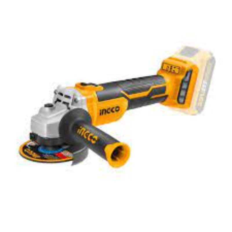Ingco 8500rpm 4 inch Lithium-Ion Cordless Angle Grinder, CAGLI201008