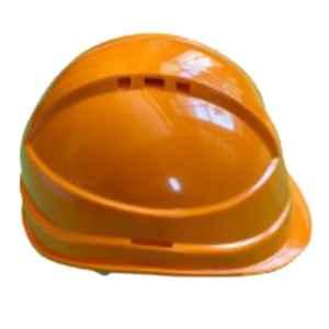 Ladwa ABS HDPE Orange Heavy Duty Director Ratchet Safety Helmet, LSI-Helmet-OSH-P20 (Pack of 20)