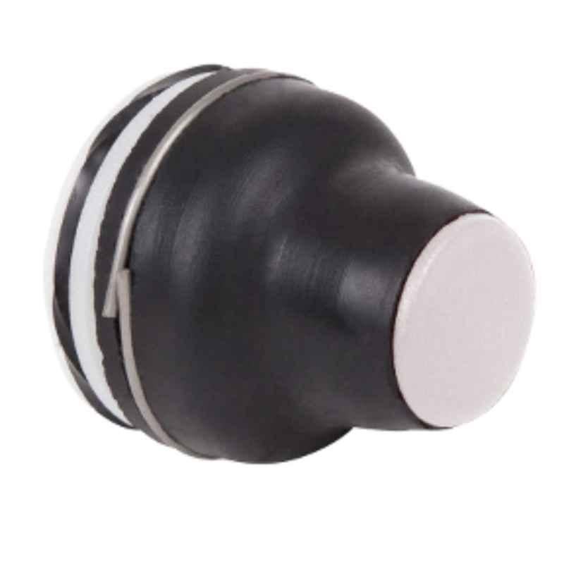 Schneider White Booted Head for Push Button, XACB9111