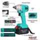 Krost 18V Brushless Double Battery Powerful Cordless Impact Wrench