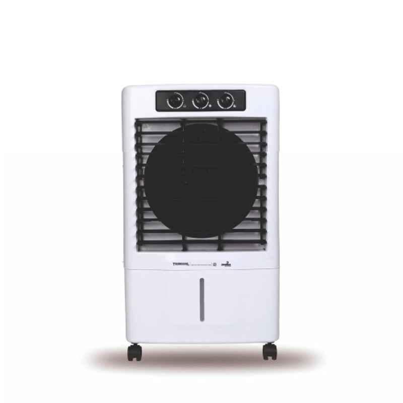 Thermocool Simmba 160W 65 Litre Plastic White Desert Air Cooler with Honeycomb Pad Cooling & 1 Year Warranty