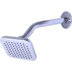 Prestige GRAND 4x4 inch Brass Chrome Finish Shower Head