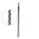 S4 20x450mm Steel Silver Cross Tip Hammer Drill Bit, AZHDB0020