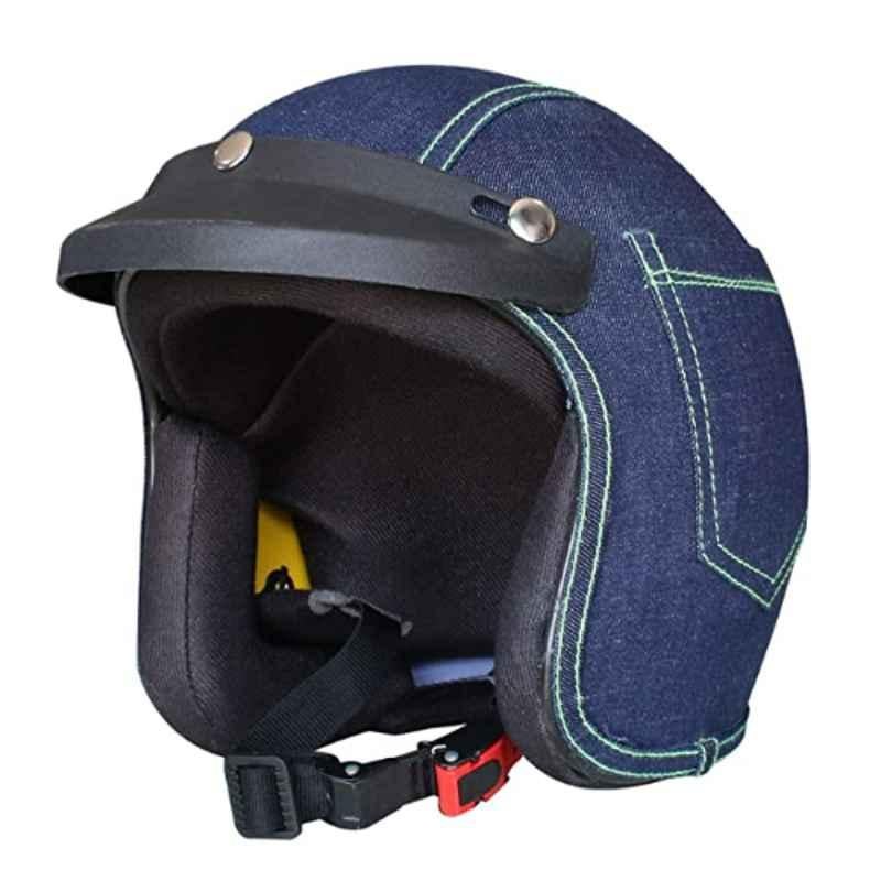 Habsolite HB-DH003 Medium Blue Open Face Helmet
