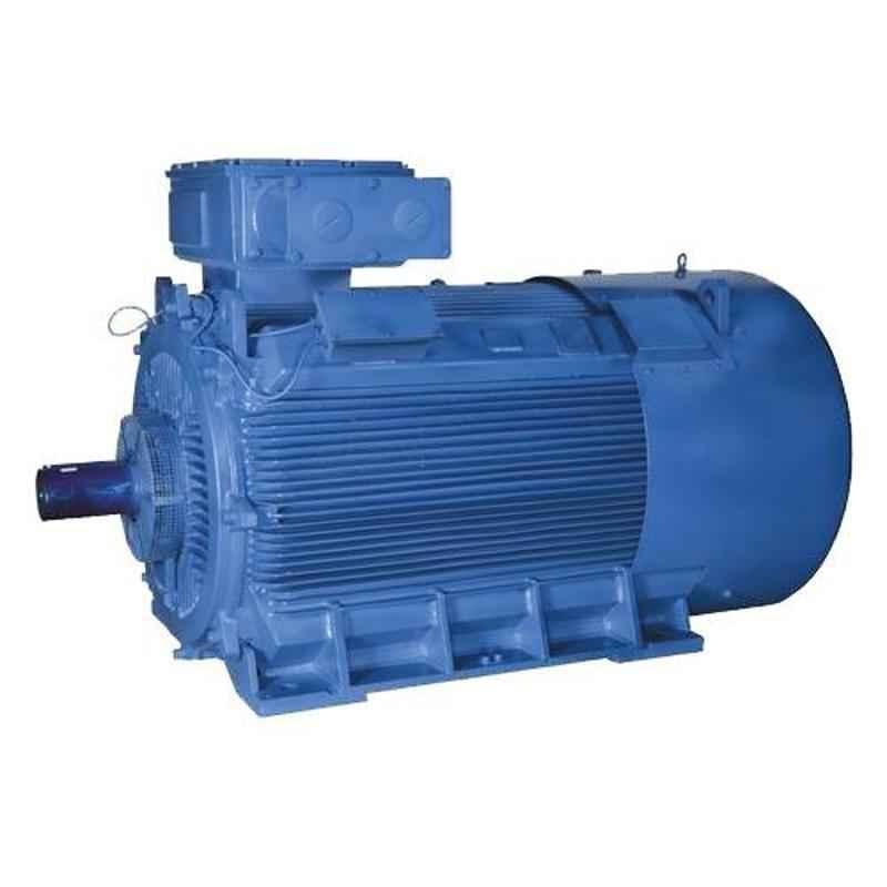 Bharat Bijlee IE2 3HP Three Phase 4 Pole Foot Mounted Cast Iron Induction Motor, 2H10L473CT000