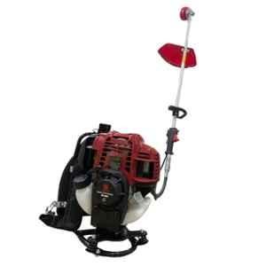 Asha Agri 3HP 50CC 4 Stroke Petrol Operated Backpack Brush Cutter Machine with 80T, 2T Blade & Tap-n-Go Attachment, ABC-50-BP