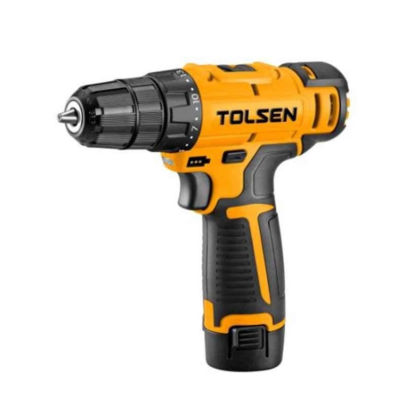 Tolsen 10mm Li-Ion Cordless Drill, 79036