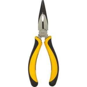 Stanley 6 Inch Double Color Sleeve Long Nose Plier, 70-483
