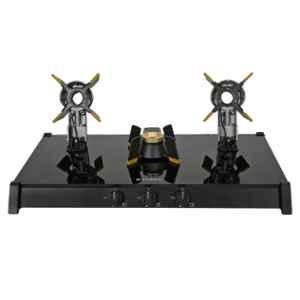Faber Genius 753 3 Burners Automatic Toughened Glass Top Cooktop, 106.0689.317