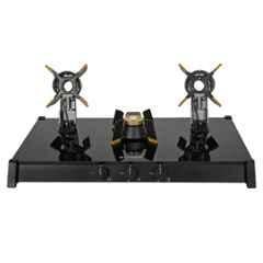 Faber Genius 753 3 Burners Automatic Toughened Glass Top Cooktop, 106.0689.317