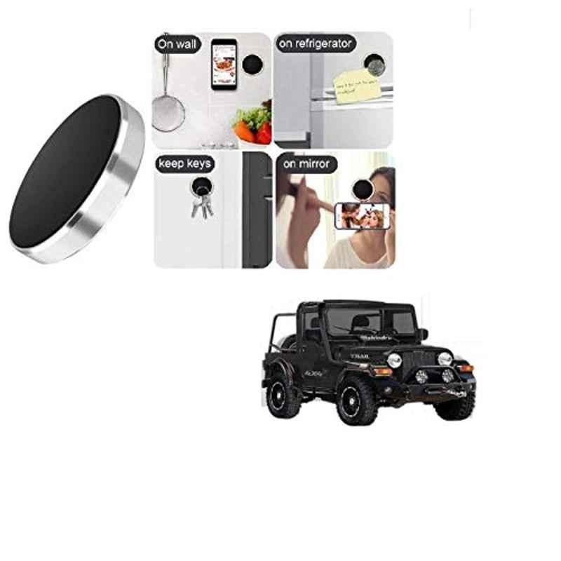 Kozdiko Mini Magnetic Dashboard Mount Car Mobile Phone Holder with Metal Body for Mahindra Thar