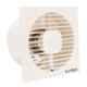 Candes 7 Blades High Velocity Ivory Axial Exhaust Fan, Sweep: 100 mm
