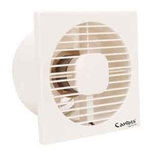 Candes 7 Blades High Velocity Ivory Axial Exhaust Fan, Sweep: 100 mm