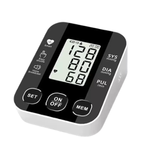 MCP Black Digital Blood Pressure Monitor with Adult Cuff