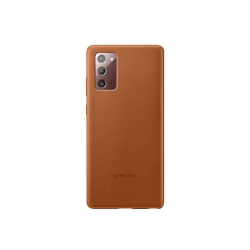 Samsung 1.6mm Silicone Brown Mobile Cover for Galaxy Note20, EF-PN980TAEGWW