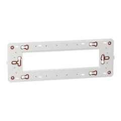 Schneider Electric Unica Pure 8 Module White Fixing Frame, UNPGP8ML