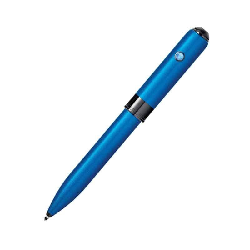 Cross Peerless Black Ink Steam Bluetooth Tracking Ballpoint Pen with 1 Pc Black Medium Refill Set, AT0702-103/TKR