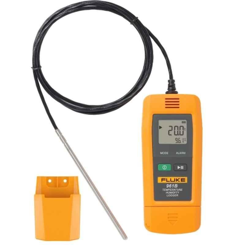 Fluke 961B 32000 Memory Storage Temperature Humidity Data Logger with External Sensor