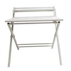 Hubs 86x64x94cm White Foldable Laptop Table