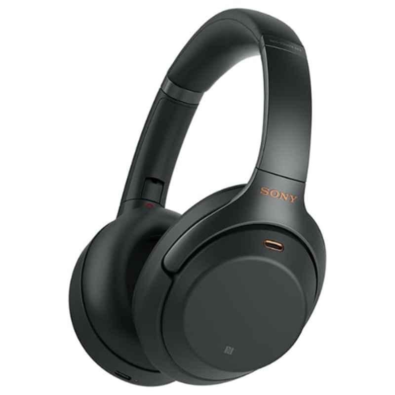 Sony WH1000XM4 Black Wireless Over Ear Headphones