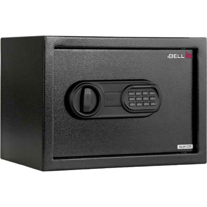 iBELL SL-23S 23 Litre Metal Black Digital Electronic Safe Locker for Personal & Office Use