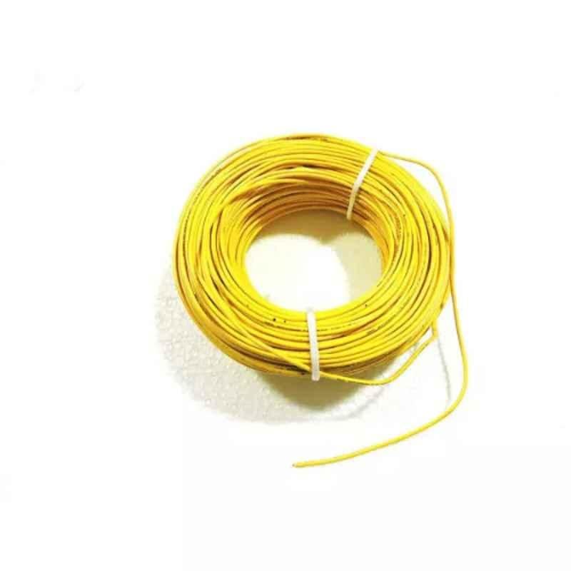 Motherson Yellow 1-5 Sq-Mm Thin Wall Pvc Insulated Cable Cb-Au004Yl, MOT-VJPNOU