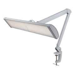 Optike 45W Aluminium & Steel White Industrial Working Lamp with Articulating Arm, KWL9507C