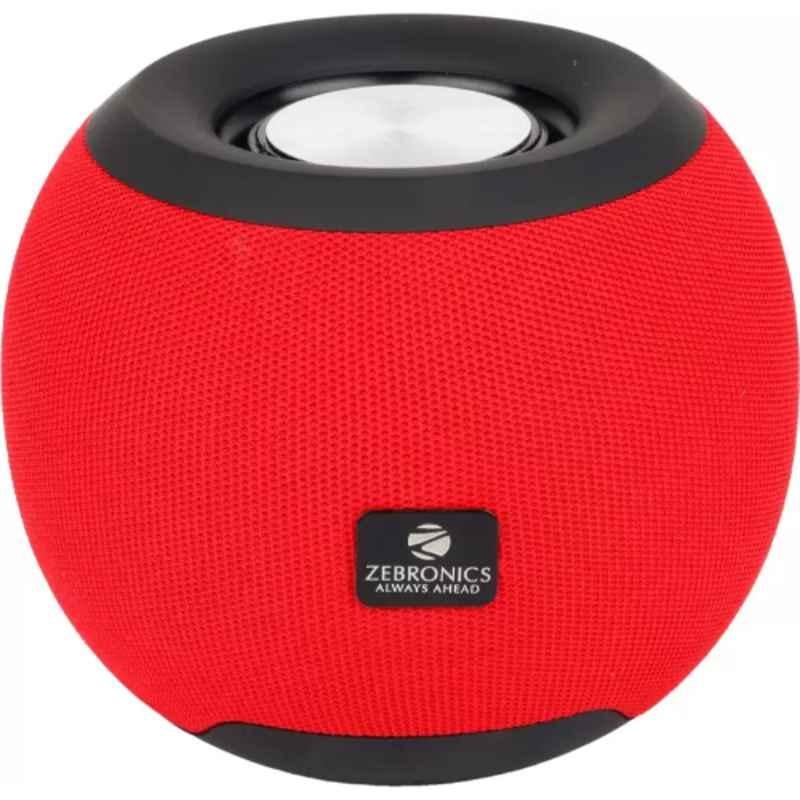 Zebronics Zeb- Bellow 40 8W Red Stereo Bluetooth Speaker