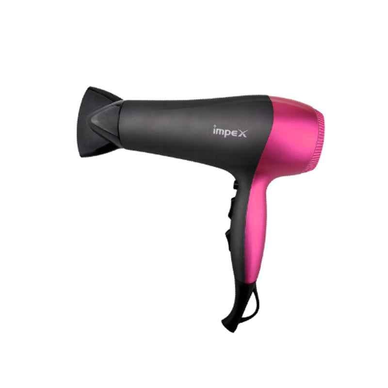 Impex 2200W Pink Hair Dryer with Speed Selector, HD 1K3
