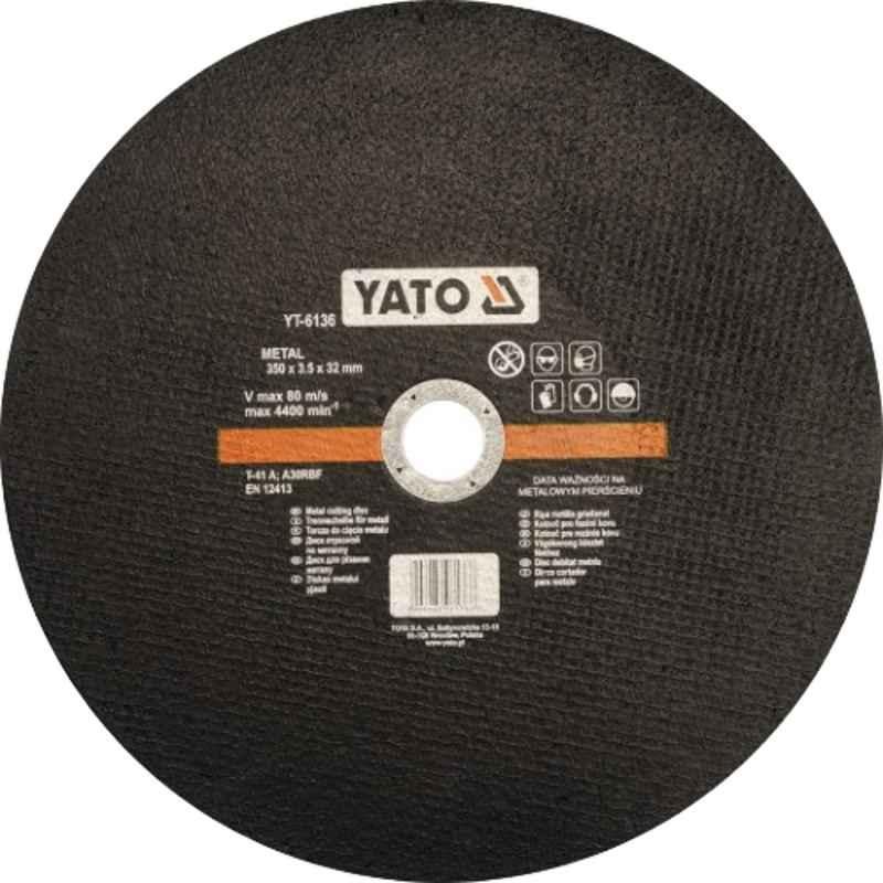 Yato 350x32x3.5mm Metal Cutting Disc, YT-6136